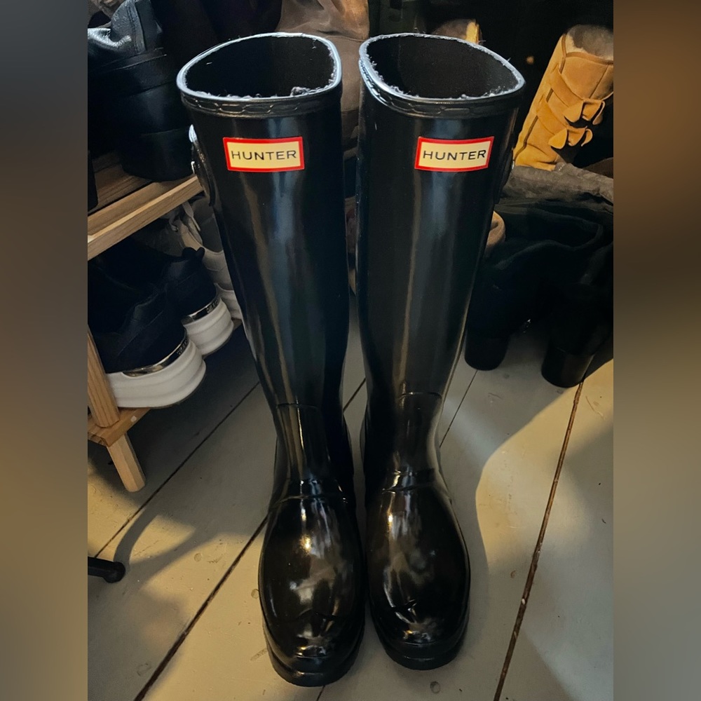 Hunter tall boots